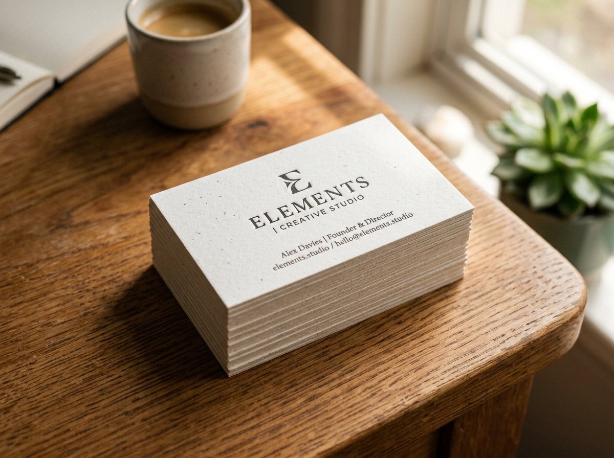 Foil Stamped Business Cards